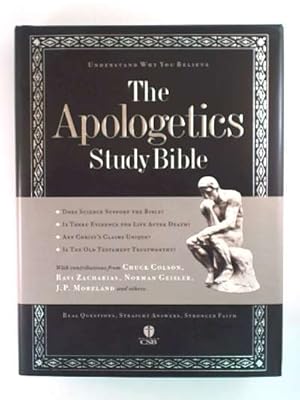 Imagen del vendedor de The Apologetics Study Bible: Understand Why You Believe a la venta por Archives Books inc.