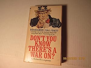 Seller image for Don't You Know There's a War On for sale by RMM Upstate Books