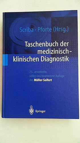 Image du vendeur pour Taschenbuch der medizinisch-klinischen Diagnostik, mis en vente par Antiquariat Maiwald