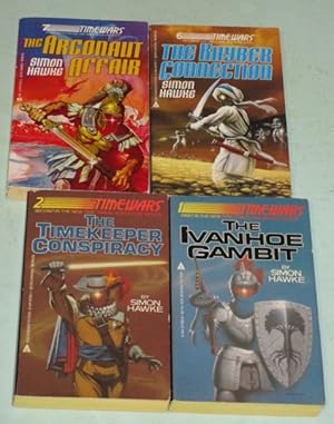 Seller image for Time Wars (series): 1. The Ivanhoe Gambit; 2. The Timekeeper Conspiracy; 6. The Khyber Connection; 7. The Argonaut Affair; -(4 soft covers in the "Time Wars" series)- for sale by Nessa Books