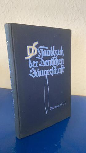 Handbuch der "Deutschen Sängerschaft" (Weimarer C. C.)