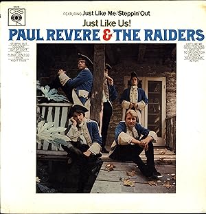 Seller image for Just Like Us! / Featuring 'Just Like Me / Steppin' Out' (BRITISH RELEASE, VINYL PAUL REVERE ROCK 'N ROLL LP) for sale by Cat's Curiosities