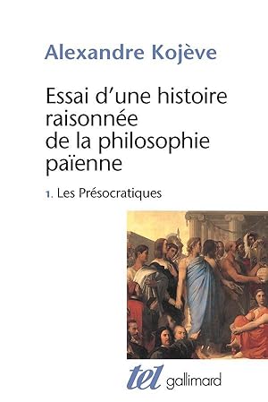 Essai d'une histoire raisonnée de la philosophie païenne