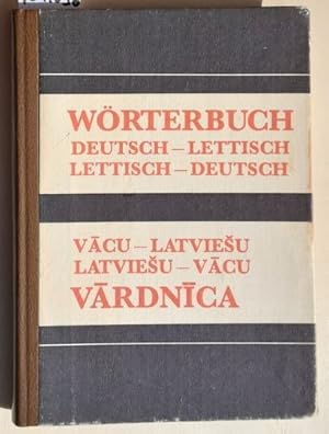 Wörterbuch Deutsch-Lettisch / Lettisch-Deutsch - Vacu-Latviesu / Latviesu-Vacu Vardnica.