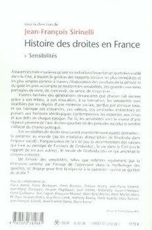 Seller image for Histoire des droites en France Tome 3 : Sensibilits for sale by Chapitre.com : livres et presse ancienne