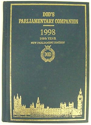 Dod's Parliamentary Companion 1998, 166th Year, New Parliament Edition