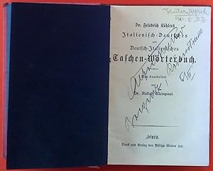 Seller image for Dr. Friedrich Khlers Italienisch-Deutsches und Deutsch-Italienisches Taschen-Wrterbuch for sale by biblion2
