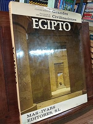 Seller image for Grandes Civilizaciones Egipto for sale by Libros Antuano