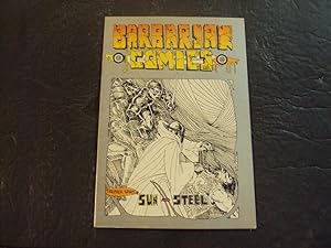 Barbarian Comics #1 1972 Bronze Age Sun And Steel Comics