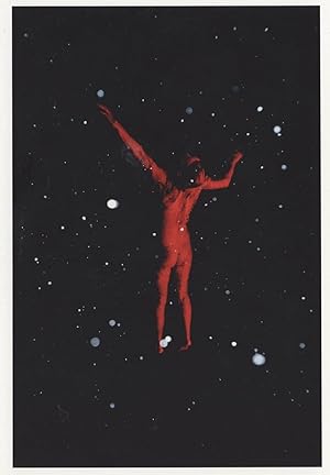 Image du vendeur pour Paul Cupido Teardrop Human Floating Into Space Award Photo Postcard mis en vente par Postcard Finder
