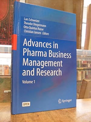 Bild des Verkufers fr Advances in Pharma Business Management and Research, Volume 1, zum Verkauf von Antiquariat Orban & Streu GbR