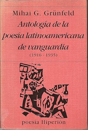 Imagen del vendedor de Antologa de la poesa latinoamericana de vanguardia (1916- 1935 ) a la venta por Librera Santa Brbara