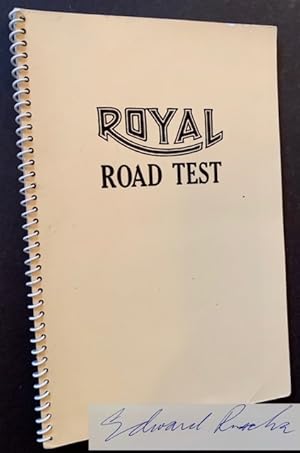 Image du vendeur pour Royal Road Test (Signed by Ed Ruscha) mis en vente par APPLEDORE BOOKS, ABAA