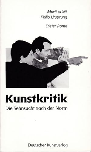 Immagine del venditore per Kunstkritik. Die Sehnsucht nach der Norm. venduto da Antiquariat Querido - Frank Hermann