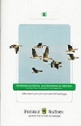 Seller image for Wildlebende Gnse und Schwne in Sachsen. Vorkommen, Verhalten, Management. for sale by Buchversand Joachim Neumann