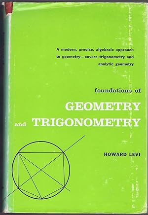 Bild des Verkufers fr Foundations of Geometry and Trigonometry. zum Verkauf von Antiquariat Gnter Hochgrebe