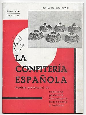 Confitería Española, La. Revista profesional de .1945 12vols completo