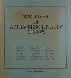 Scrittori di 'Attraverso l'Italia' 1930 1972