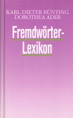 Fremdwörter-Lexikon (Fremdwörterlexikon).