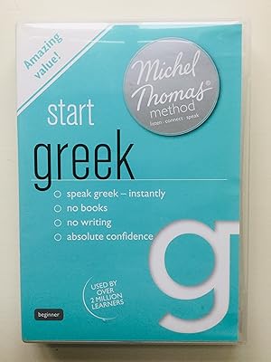 Seller image for Start Greek (Learn Greek with the Michel Thomas Method) for sale by Cherubz Books