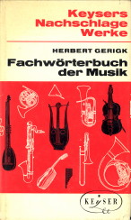 Fachwörterbuch der Musik