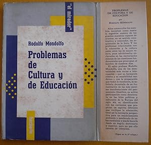 Problemas de Cultura y de Educación