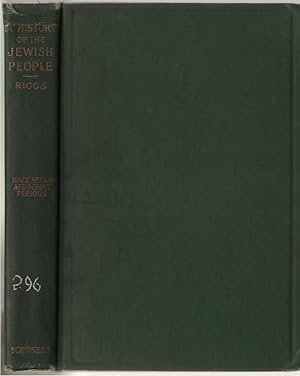 Image du vendeur pour A History of the Jewish People During the MacCabean and Roman Periods (Including New Testament Times) mis en vente par Dan Glaeser Books