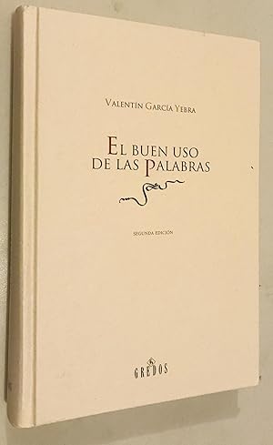 Bild des Verkufers fr Buen uso palabras 2 ed (VARIOS GREDOS) (Spanish Edition) zum Verkauf von Once Upon A Time