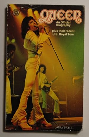 QUEEN - AN OFFICIAL BIOGRAPHY. Plus Their Recent U.S. Royal Tour. ( Freddy Mercury Photo Cover; B...