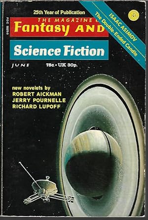 Seller image for The Magazine of FANTASY AND SCIENCE FICTION (F&SF): June 1974 for sale by Books from the Crypt