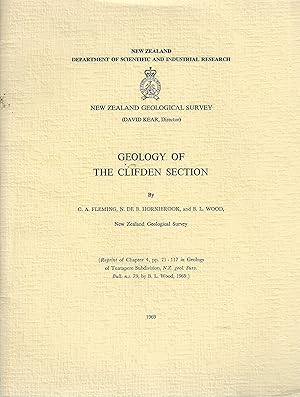 Seller image for Geology of the Clifden Section for sale by Tinakori Books