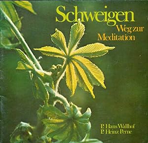 Seller image for Schweigen. Weg zur Meditiation. for sale by Online-Buchversand  Die Eule