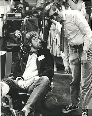 Immagine del venditore per Gremlins (Original photograph of Joe Dante and Steven Spielberg on the set of the 1984 film) venduto da Royal Books, Inc., ABAA
