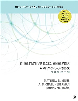 Bild des Verkufers fr Qualitative Data Analysis - International Student Edition zum Verkauf von moluna