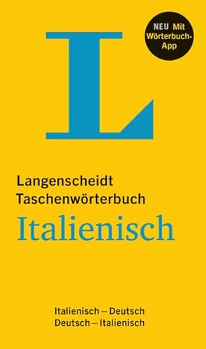 Langenscheidt Taschenwörterbuch Italienisch - Buch und App Italienisch-Deutsch/Deutsch-Italienisch