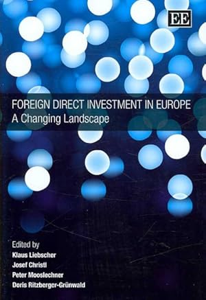 Imagen del vendedor de Foreign Direct Investment in Europe : A Changing Landscape a la venta por GreatBookPrices