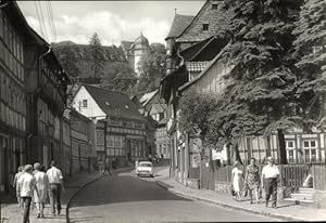 Bild des Verkufers fr Ansichtskarte / Postkarte Stolberg Sdharz, Blick zum Schloss, jetzt FDGB Erholungsheim Comenius zum Verkauf von akpool GmbH