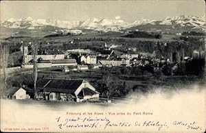 Imagen del vendedor de Ansichtskarte / Postkarte Fribourg Freiburg Stadt Schweiz, Vue prise du Petit Rome a la venta por akpool.de - akpool GmbH