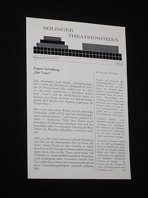 Solinger Theaternotizen, Nr. 8, Spielzeit 1976/77