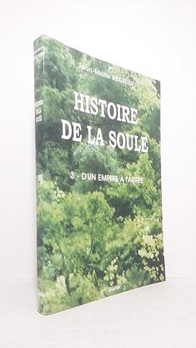 Bild des Verkufers fr Histoire de la Soule -Tome III. zum Verkauf von Librairie KOEGUI