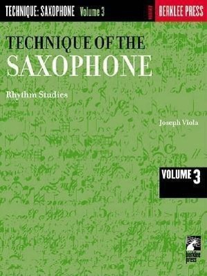 Immagine del venditore per Technique of the Saxophone - Volume 3: Rhythm Studies venduto da moluna