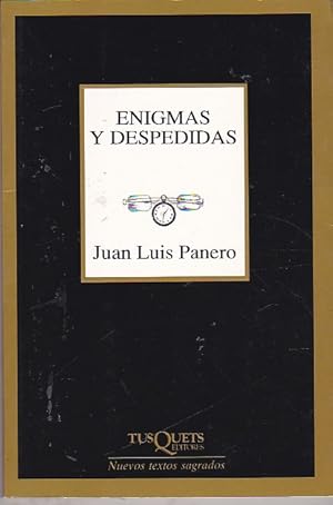 Seller image for Enigmas y despedidas for sale by LIBRERA GULLIVER