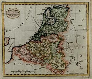 Netherlands United Provinces Holland Flanders Brabant Luxemburg 1790 Kitchen map