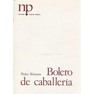 Imagen del vendedor de Bolero de caballer�a a la venta por Librer�a Caj�n Desastre