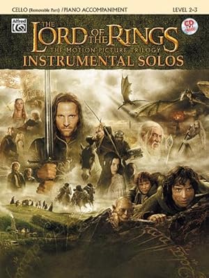Imagen del vendedor de The Lord of the Rings, The Motion Picture Trilogy, w. Audio-CD, for Cello and Piano Accompaniment a la venta por moluna