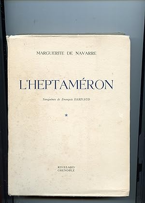 Bild des Verkufers fr L'HEPTAMERON .Sanguines de Franois Darnaud . TOME I zum Verkauf von Librairie CLERC