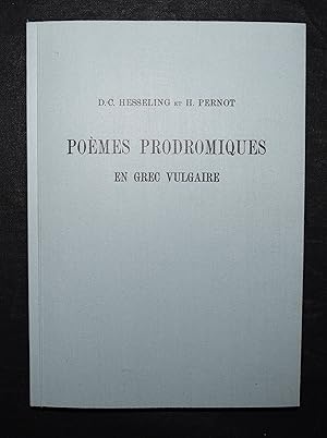 Poèmes prodromiques en grec vulgaire.