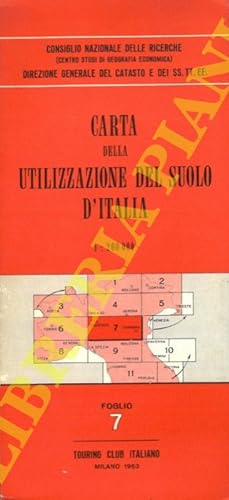 Carta della utilizzazione del suolo d'Italia. Foglio 7. Ferrara Piacenza.