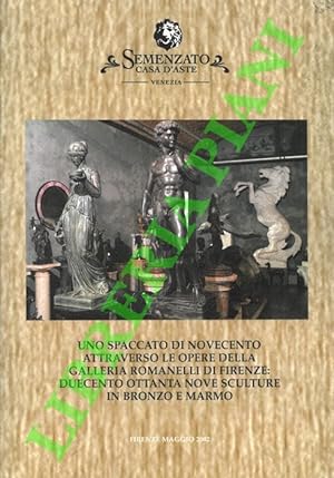Uno spaccato di novecento attraverso le opere della Galleria Romanelli di Firenze : duecento otta...