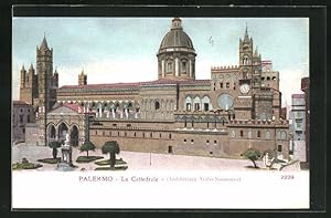 Cartolina Palermo, La Cattedrale, Ansicht der Kathedrale